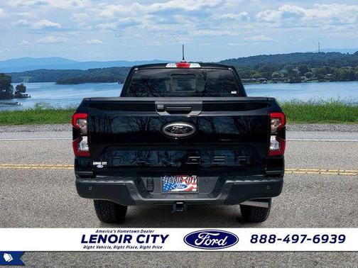 Shadow Black 2025 Ford Ranger XLT
