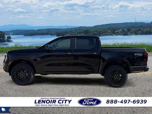 Shadow Black 2025 Ford Ranger XLT