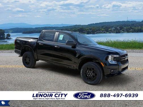 Shadow Black 2025 Ford Ranger XLT