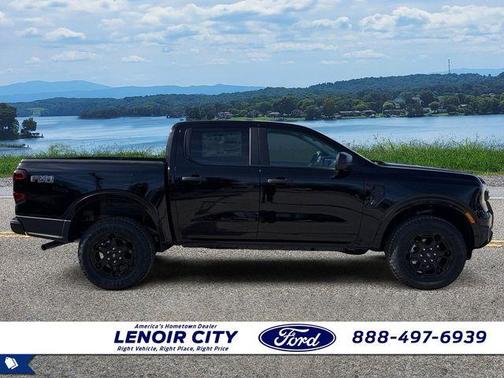Shadow Black 2025 Ford Ranger XLT