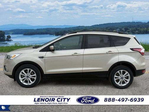 White Gold Metallic 2018 Ford Escape SEL