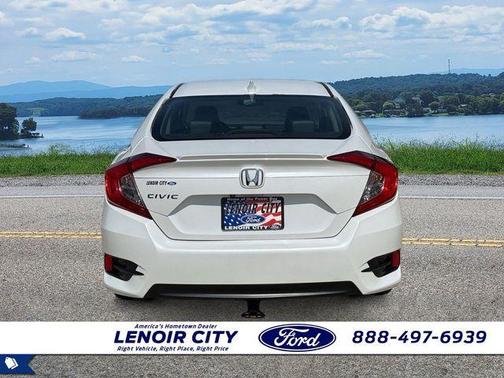 White Orchid 2017 Honda Civic EX-L