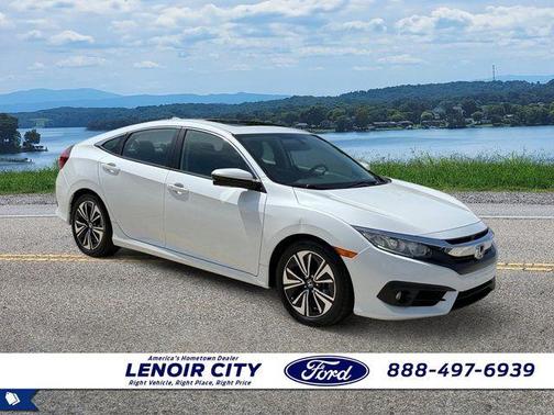 White Orchid 2017 Honda Civic EX-L