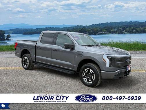 Carbonized Gray Metallic 2023 Ford F-150 Lightning XLT