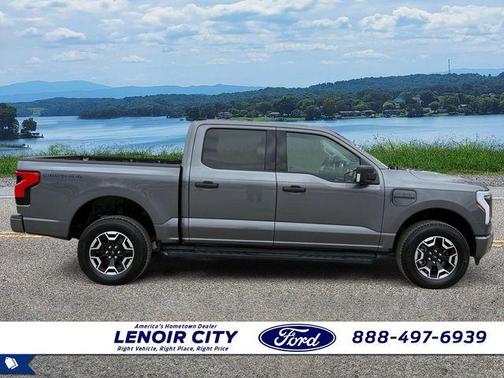 Carbonized Gray Metallic 2023 Ford F-150 Lightning XLT
