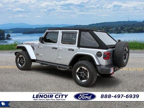 Billet Silver Metallic Clearcoat 2018 Jeep Wrangler Unlimited Rubicon