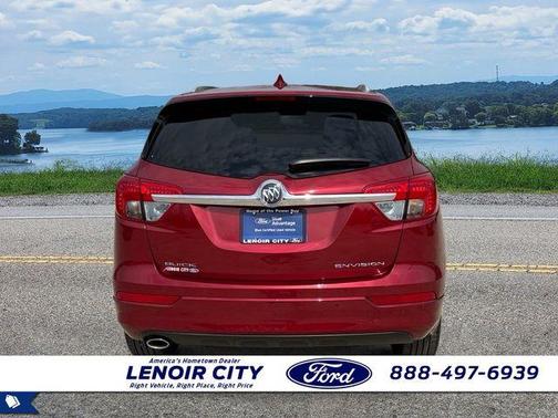 Chili Red Metallic 2017 Buick Envision Essence