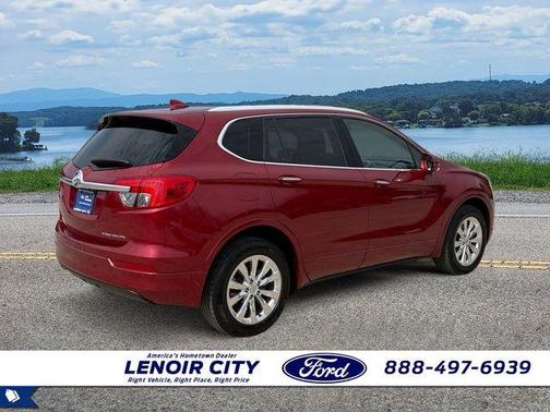 Chili Red Metallic 2017 Buick Envision Essence