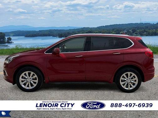 Chili Red Metallic 2017 Buick Envision Essence