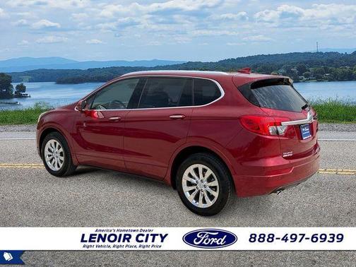 Chili Red Metallic 2017 Buick Envision Essence