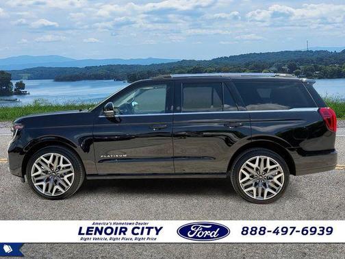 Agate Black Metallic 2025 Ford Expedition Platinum