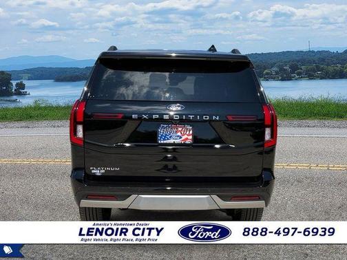Agate Black Metallic 2025 Ford Expedition Platinum
