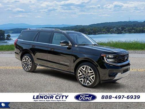 Agate Black Metallic 2025 Ford Expedition Platinum
