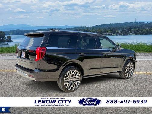 Agate Black Metallic 2025 Ford Expedition Platinum