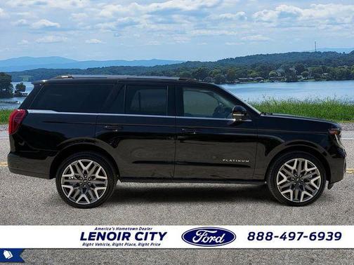 Agate Black Metallic 2025 Ford Expedition Platinum