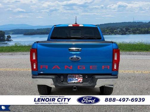 Velocity Blue Metallic 2021 Ford Ranger Lariat
