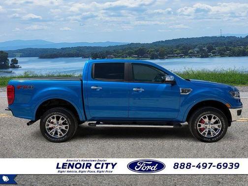 Velocity Blue Metallic 2021 Ford Ranger Lariat