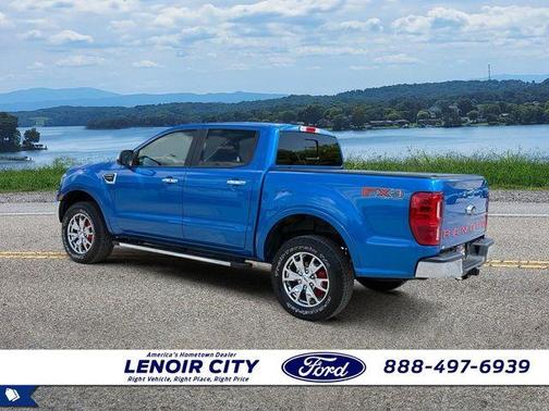 Velocity Blue Metallic 2021 Ford Ranger Lariat