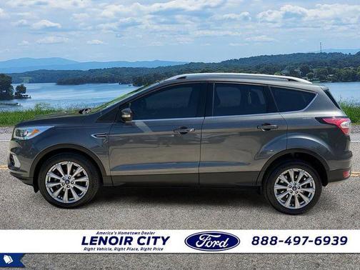 Magnetic Metallic 2017 Ford Escape Titanium
