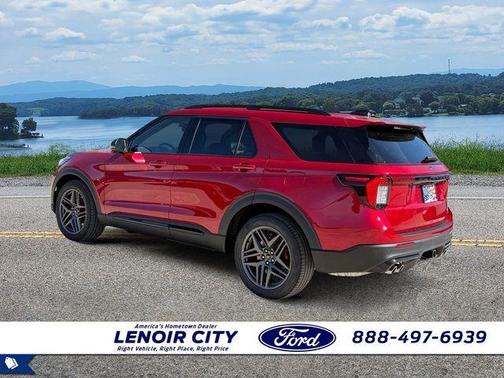 Rapid Red Metallic Tinted Clearcoat 2026 Ford Explorer ST