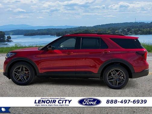 Rapid Red Metallic Tinted Clearcoat 2026 Ford Explorer ST