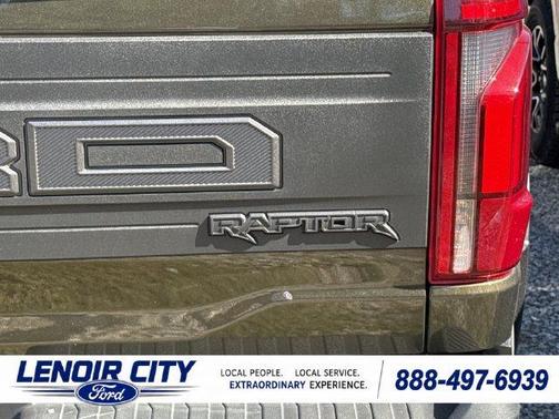 Green 2024 Ford F-150 Raptor