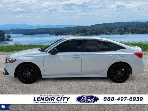Platinum White Pearl 2022 Honda Civic Sport