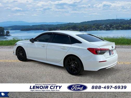Platinum White Pearl 2022 Honda Civic Sport