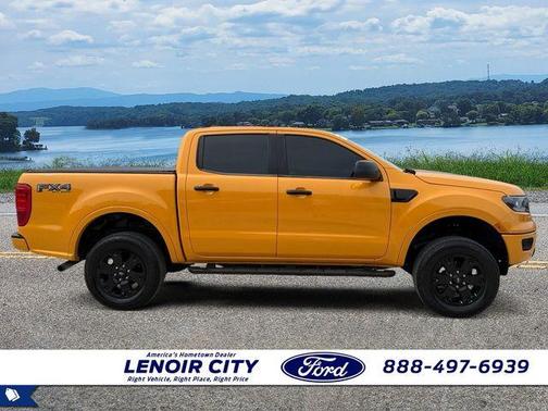 Cyber Orange Metallic Tricoat 2021 Ford Ranger XLT