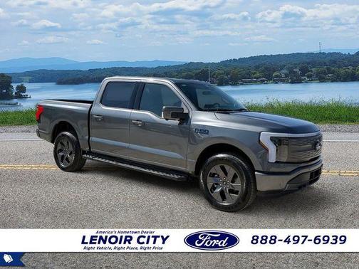 Carbonized Gray Metallic 2025 Ford F-150 Lightning LARIAT