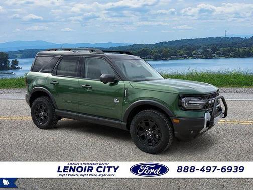 Eruption Green Metallic 2025 Ford Bronco Sport Outer Banks