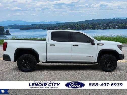 Summit White 2025 GMC Sierra 1500 AT4X