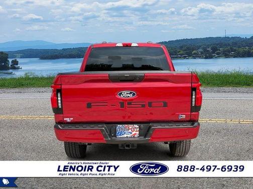 Rapid Red Metallic Tinted Clearcoat 2025 Ford F-150 Lightning XLT