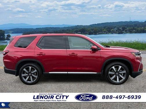 Radiant Red Metallic II 2025 Honda Pilot Touring