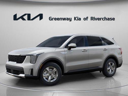 Ivory Silver 2026 Kia Sorento LX
