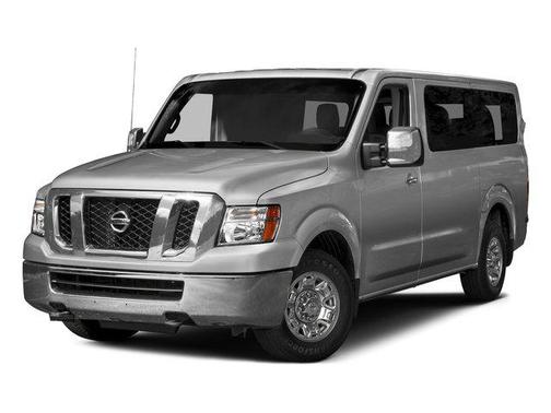Glacier White 2016 Nissan NV Passenger NV3500 HD S V6
