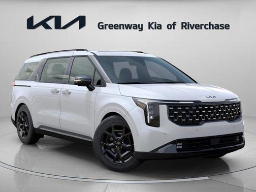 Snow White Pearl 2026 Kia Carnival Hybrid SX
