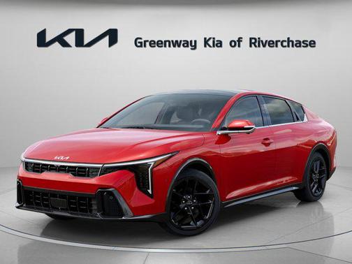 Currant Red 2025 Kia K4 GT-Line Turbo