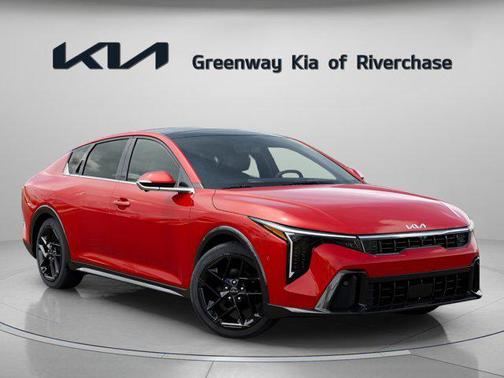 Currant Red 2025 Kia K4 GT-Line Turbo