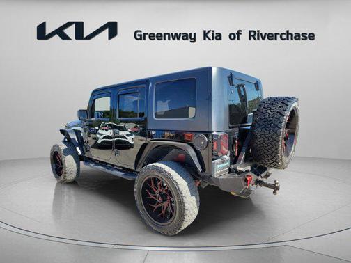 Black 2010 Jeep Wrangler Unlimited Sahara