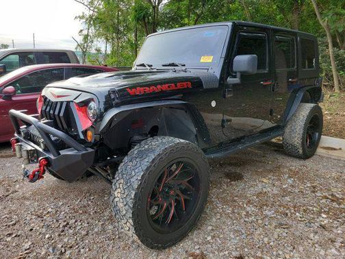 Black 2010 Jeep Wrangler Unlimited Sahara