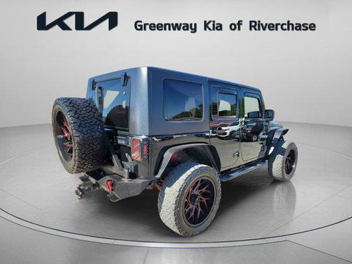Black 2010 Jeep Wrangler Unlimited Sahara
