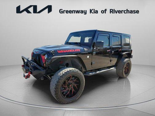Black 2010 Jeep Wrangler Unlimited Sahara