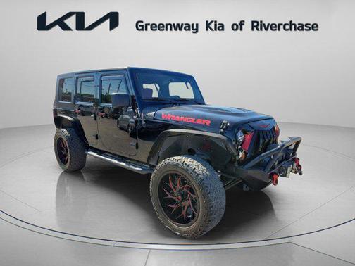 Black 2010 Jeep Wrangler Unlimited Sahara