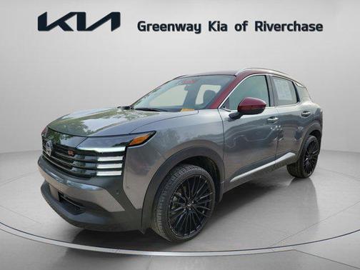 Gun Metallic/Scarlet Ember Tintcoat 2025 Nissan Kicks SR