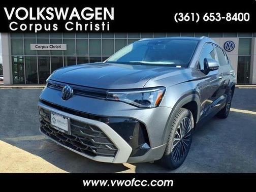 Platinum Gray Metallic 2025 Volkswagen Taos 1.5T SE