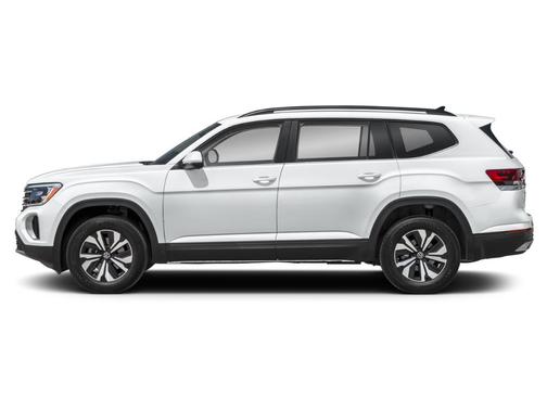 Pure White 2024 Volkswagen Atlas 2.0T SE w/Technology