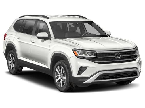 Pure White 2022 Volkswagen Atlas 2.0T SE w/Technology