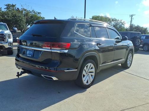 Deep Black Pearl Effect 2021 Volkswagen Atlas 3.6 SEL