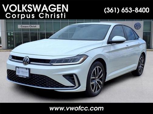 Opal White Pearl Effect 2025 Volkswagen Jetta 1.5T SE